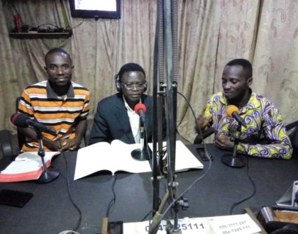 On Air: Aseda 105.9 FM Radio Station (Takoradi City)