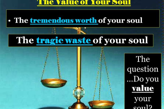 The Value of a Soul