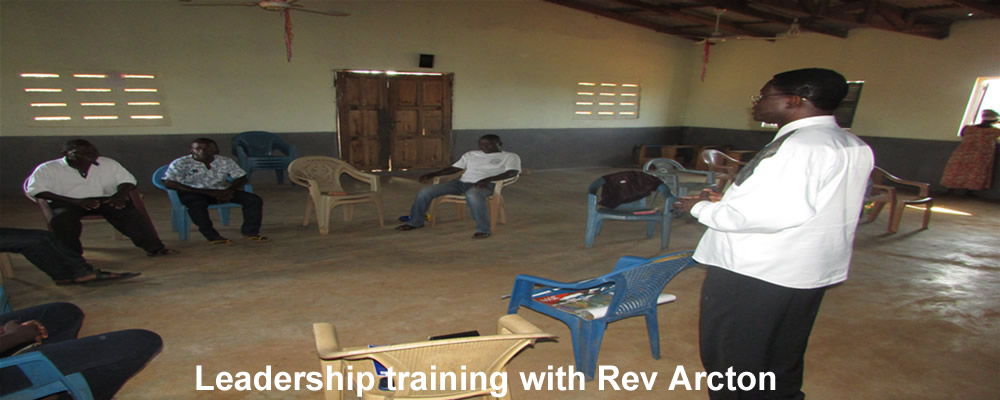 Leadership Training with Rev Arcton
