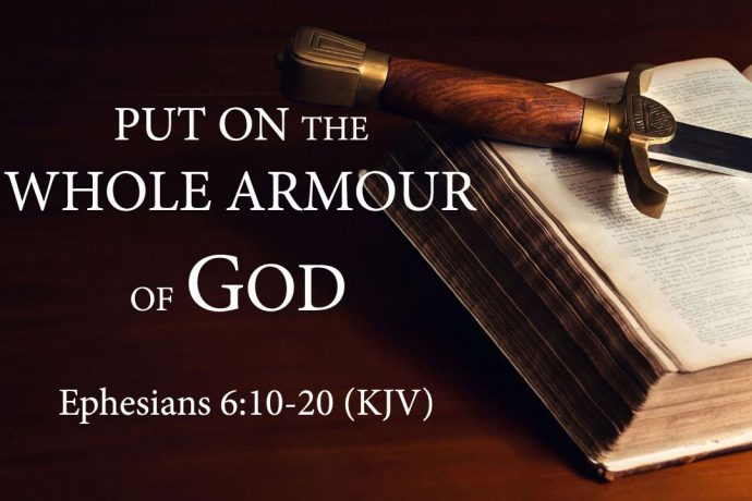 PUT ON THE ARMOR OF GOD AND STAND