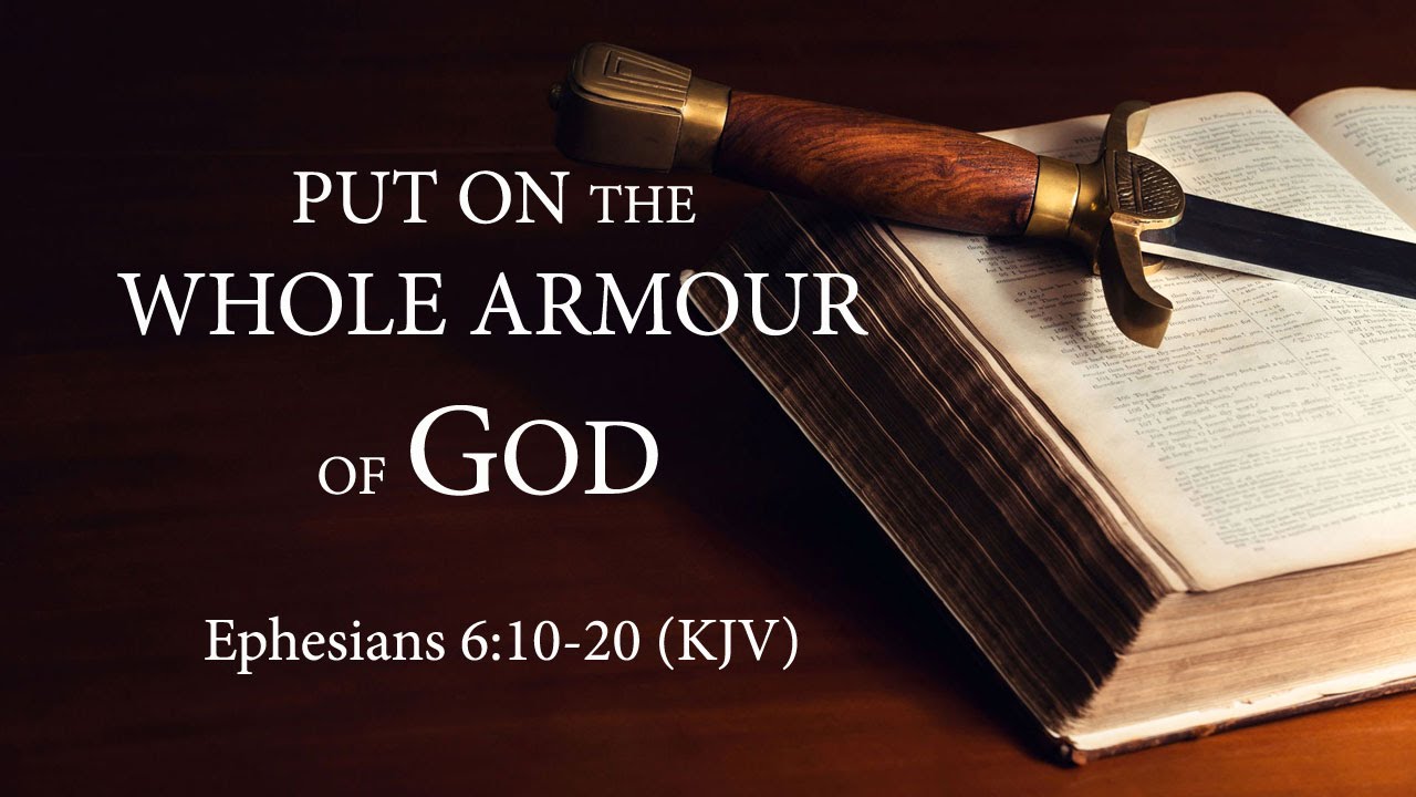 PUT ON THE ARMOR OF GOD AND STAND